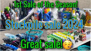 Stockpile sale 2024! First sale of the season | My tips and pricing to a great sale!