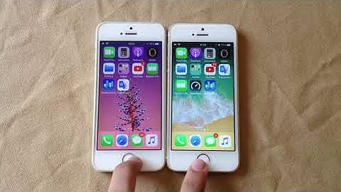 Iphone 5s  ios 11.1 vs ios 11.0.3 #benchmark!# + speed test