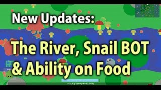 MOPE.IO // BIGGEST UPDATE // RIVER // AI SNAIL // ABILITY ON FOOD
