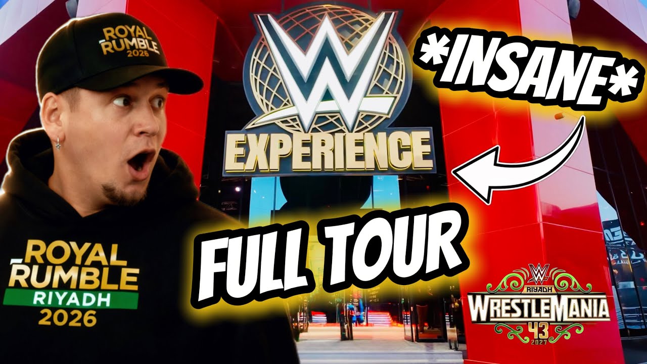 Тур WWE Experience и шоу SmackDown в Саудовской Аравии! | Видеоблог из Эр-Рияда, день 2