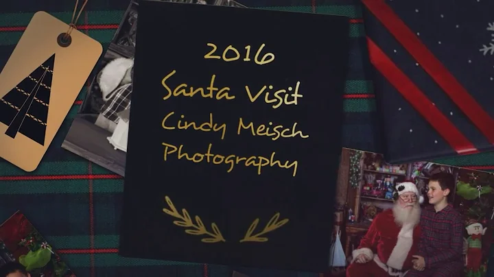 Santa's visit to the Cindy Meisch Photography