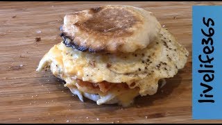 How To...make A Killer Double Fried Egg & Bacon Muffin