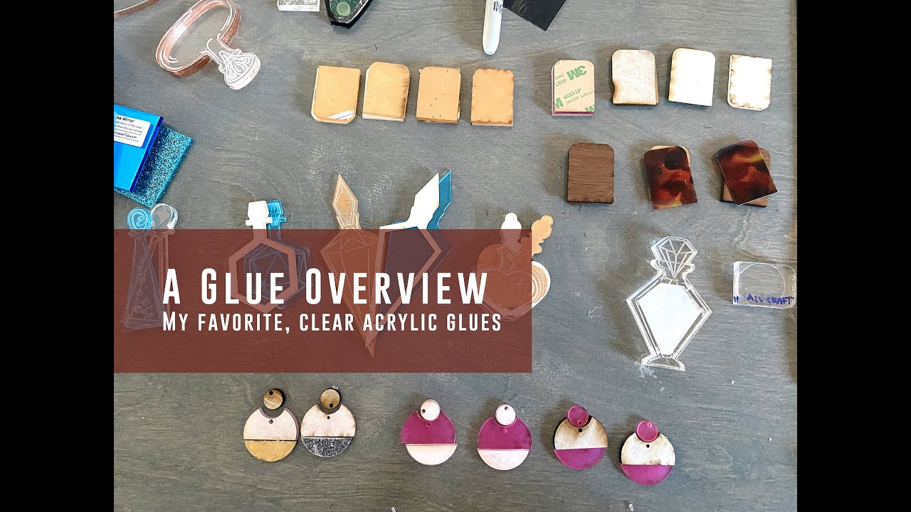 My Favorite Acrylic Glues for Clarity YouTube