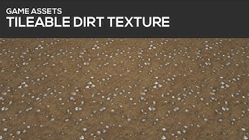 GAME ASSET TUTORIAL - Tileable dirt texture