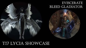 [a?] - PoE [3.25] - Eviscerate Bleed Gladiator - Retaliation Build - T17 Showcase