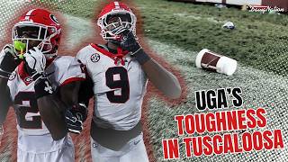 UGA POSTGAME REACTION: Ugly scene at Alabama after Georgia's gutsy win over Crimson Tide