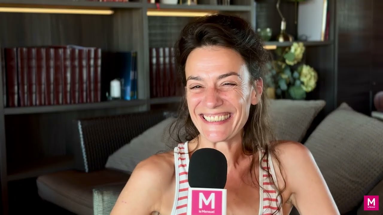 Anne Sophie Germanaz en interview pour "C'est pas facile d'être heureux quand on va mal"