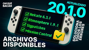 20.2/ 20.1.5 FUNCIONANDO | Atmosphere, Hekate, SigPatches y más  | Archivos Release ya disponibles