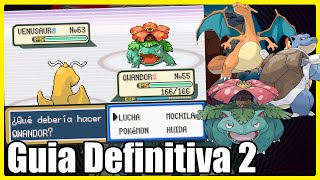 Pokémon Rojo Fuego y Verde Hoja - Guía Definitiva Parte 2 (Medallas Finales y Liga)