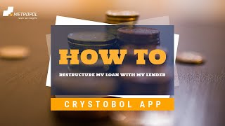 How to restructure my loan with my lender on Metropol Crystobol App #Metropolcares screenshot 2
