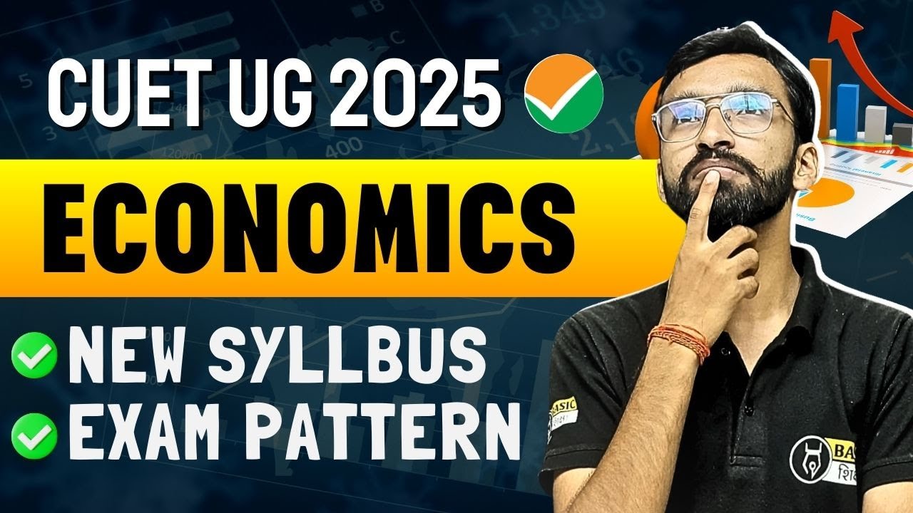 CUET Economics Domain New Syllabus 📚 | Strategy | CUET New Exam pattern ...