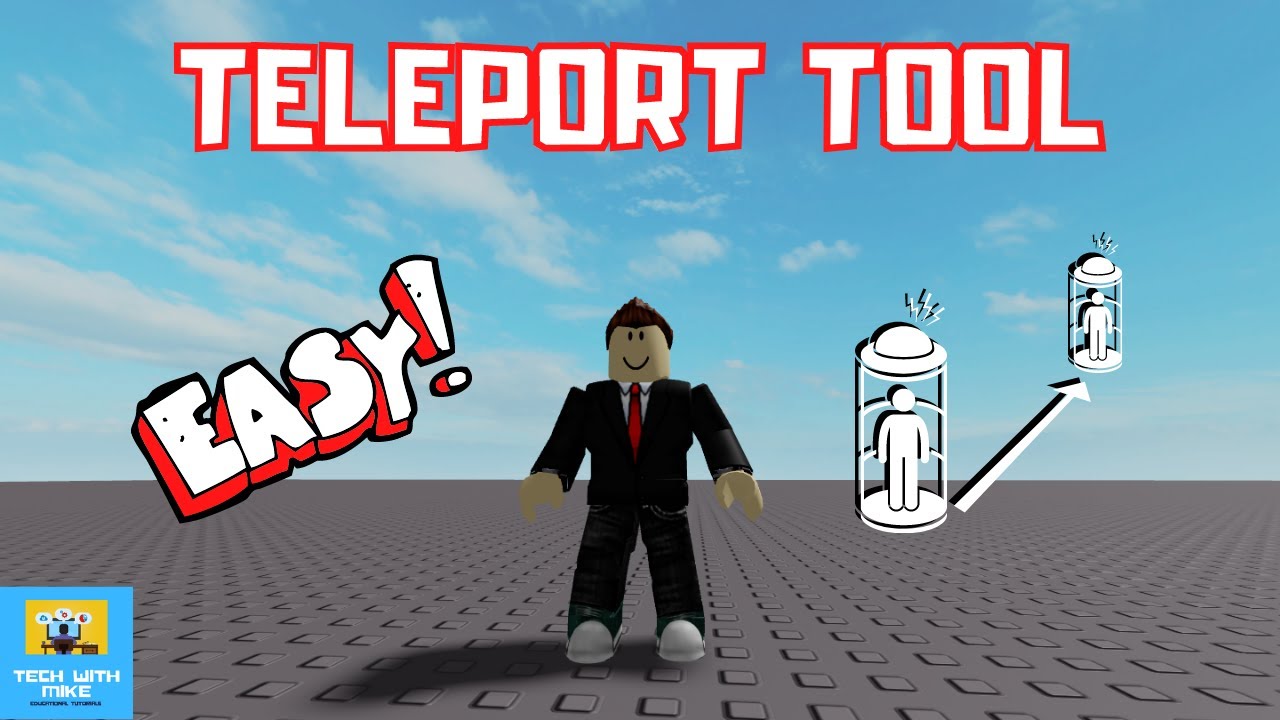 How To Teleport Players To A Different Roblox Game Roblox Studio Tutorial Youtube - place teleport script roblox