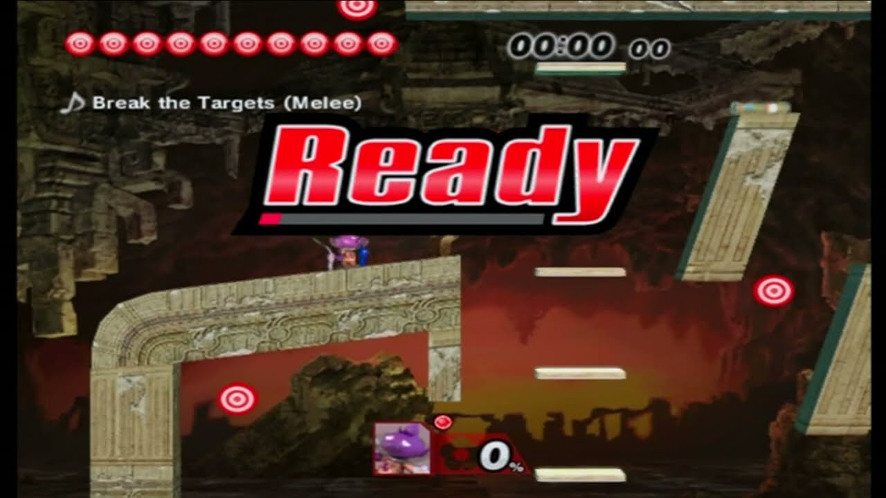 [WR] Project +/M Olimar Target Smash Level 5 in 17.51