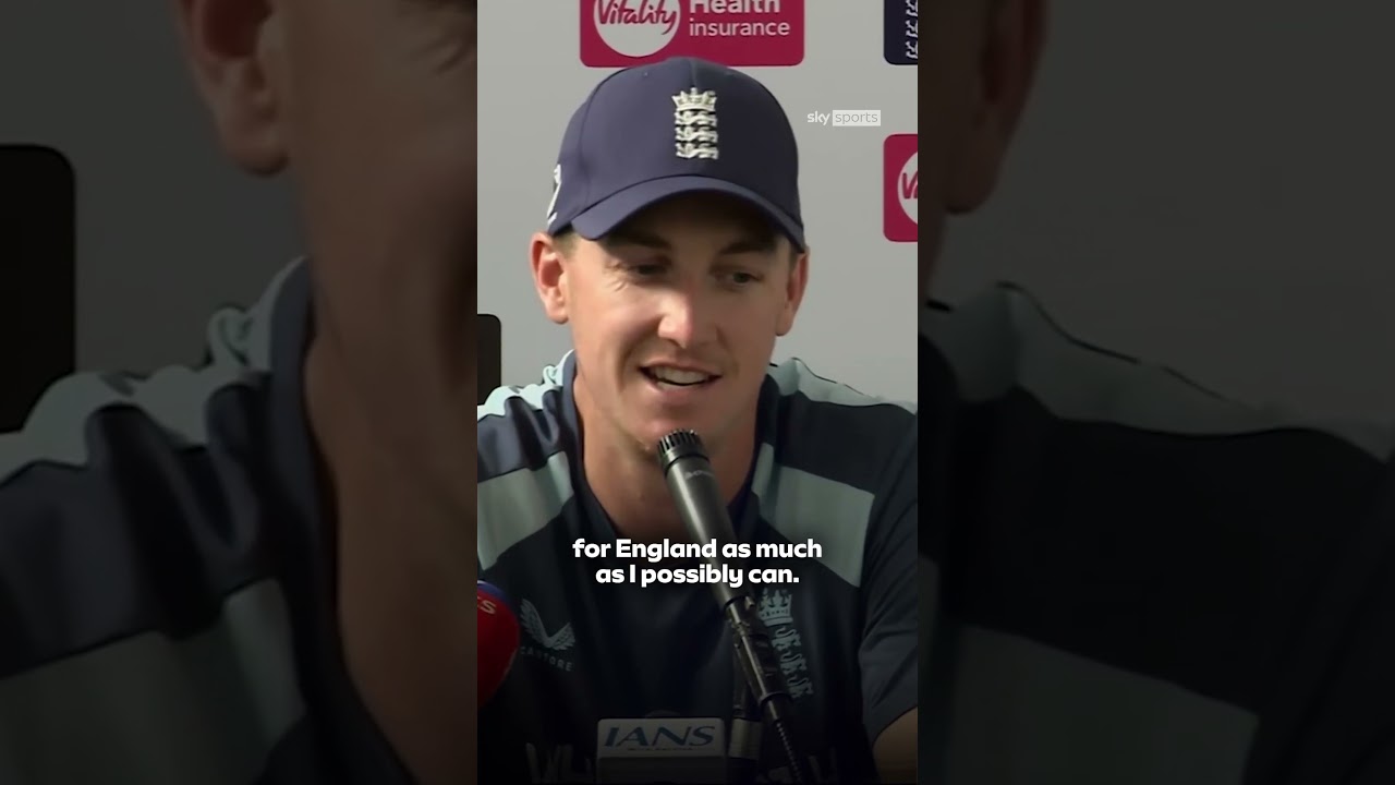 Harry Brook on England Test captaincy #cricket