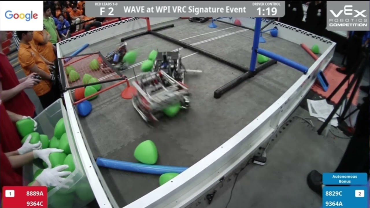 WPI Signature event - F2 | 8889A 9364C Vs. 8829C 9364A | Vex Over Under
