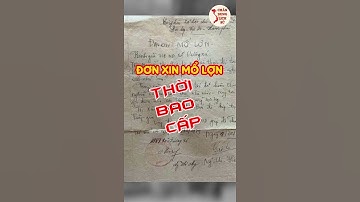 Đơn Xin Mổ Lợn Thời Bao Cấp