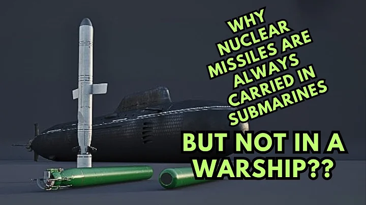 Why nuclear missiles are always carried in submarines but not in a warship?
