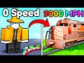 I Built the FASTEST TRAIN in Roblox Build a Train