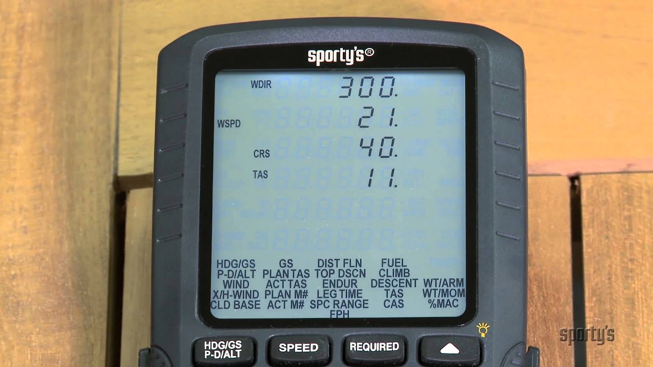 E6B Flight Computer from Sporty's Pilot Shop - YouTube