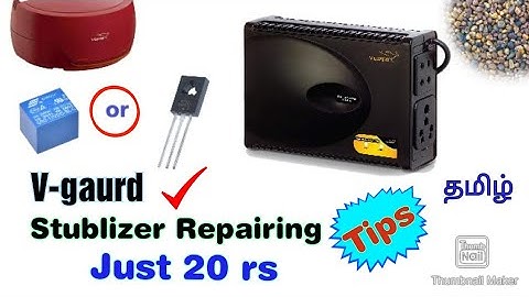 How to Repair || TV- Fridge Stublizer || Save Money  || No output || tik tik sound || Repair 2 steps