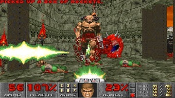 Ultimate Doom: Thy Flesh Consumed (Episode 4) - Nightmare! Speedrun in 4:27 (5:42)