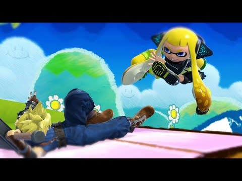 Super Smash Bros. Ultimate: Offline: Carls493 (Inkling) Vs. SkyHigh (Cloud)