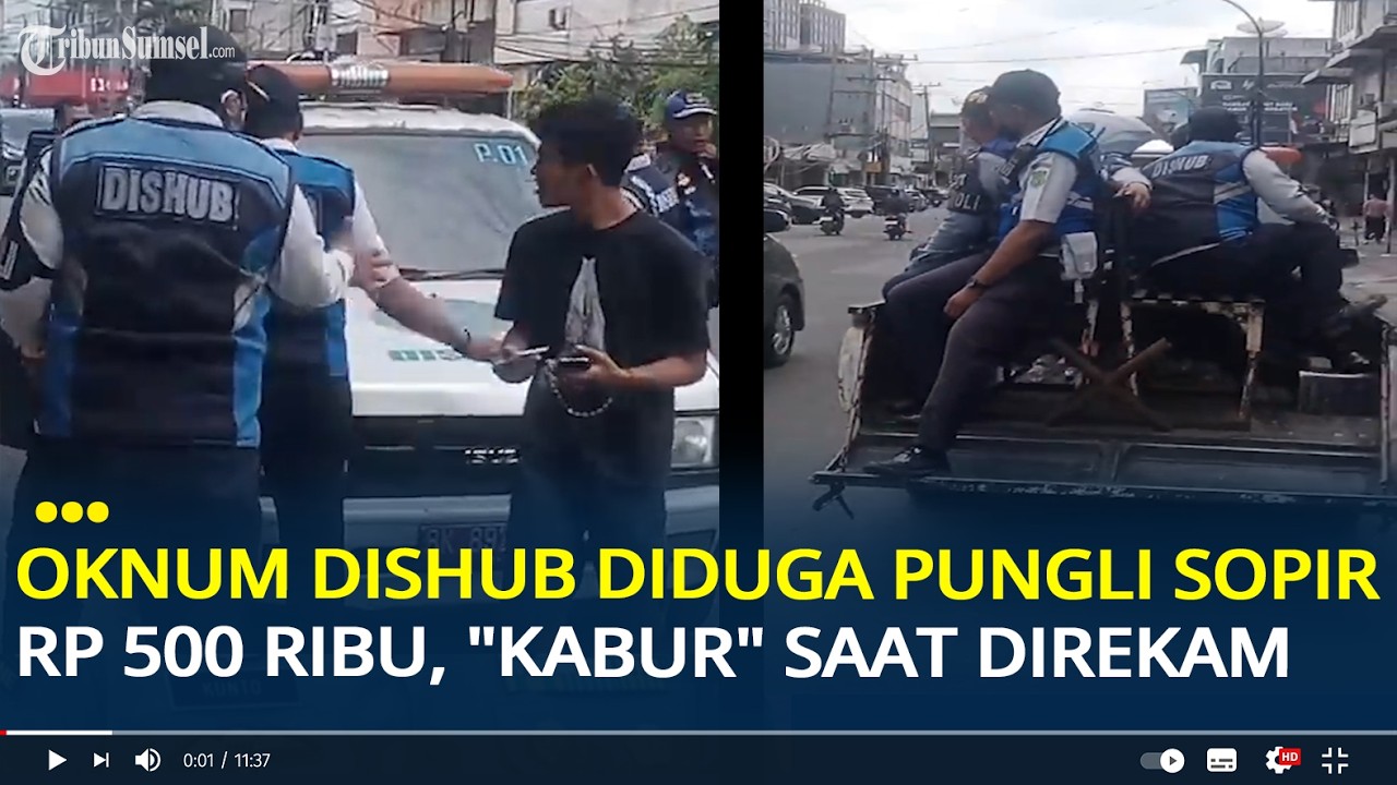 Viral Oknum Dishub Medan Diduga Pungli Sopir Pikap Rp500 Ribu, 