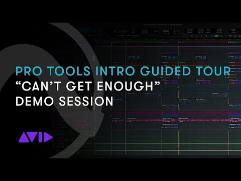 Pro Tools Intro Guided Tour "Can't Get Enough" Demo Session