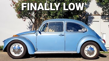Installing Drop Spindles On My VW Beetle !!