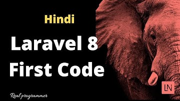 Laravel 8 First Code In Hindi (Laravel 8 tutorial in Hindi)