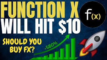 FUNCTION X - INSANE CRYPTOCURRENCY PRICE PREDICTION/COMPARISON WITH COSMOS!!! MUST WATCH!!!!!