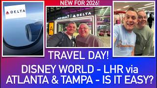 DISNEY WORLD ORLANDO FLORIDA TRAVEL DAY FEB '26 - FIRST TIME FLYING DELTA PREMIUM - IS IT ANY GOOD?