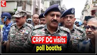 Tight Security Check in Kolkata | CRPF DG Visits Bhabanipur Polling Station
