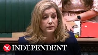 Penny Mordaunt fights tears during tribute to former MP Karen Lumley