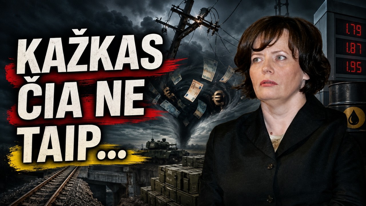 KAS NUTIKO LIETUVOS VALSTYBEI? Margarita Starkevičiūtė jungia taškus
