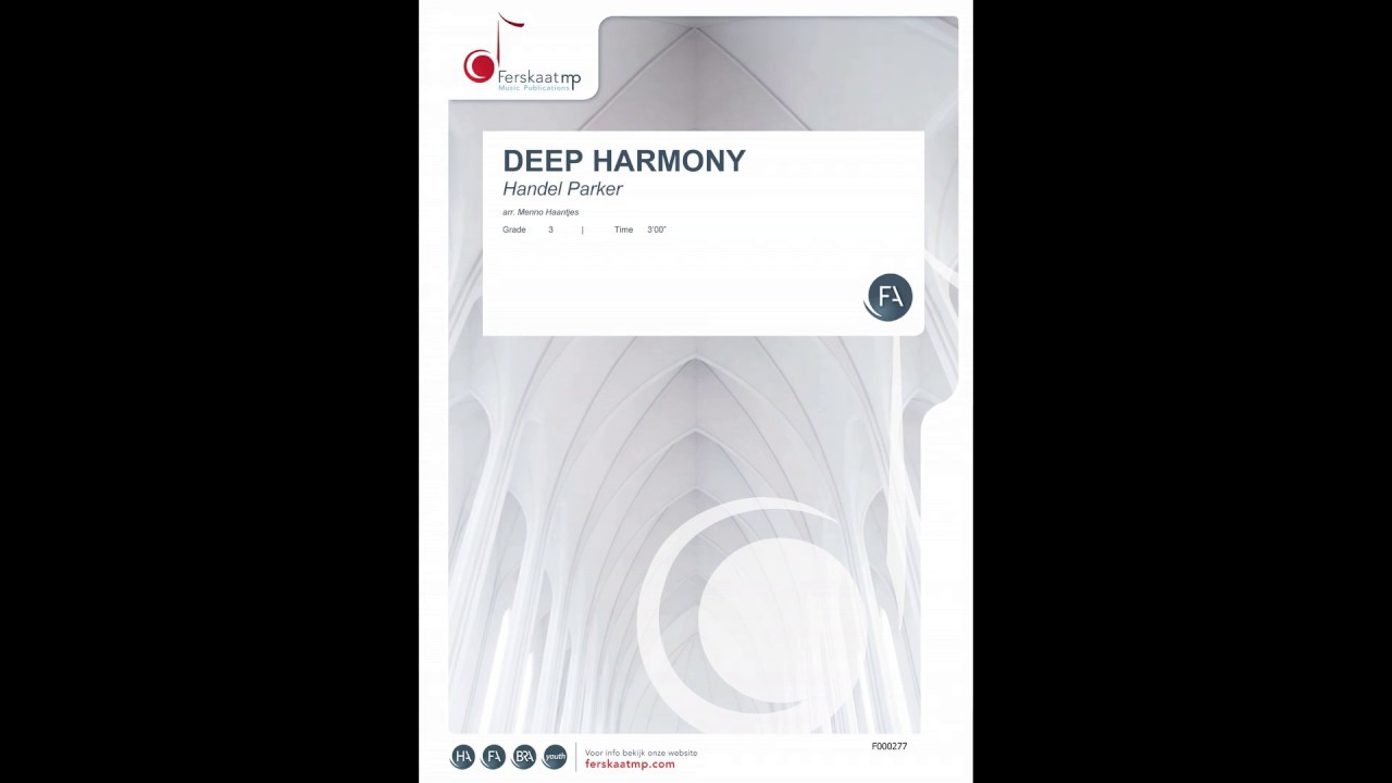 Ferskaat MP: Deep Harmony - Handel Parker/arr. Menno Haantjes, grade 3