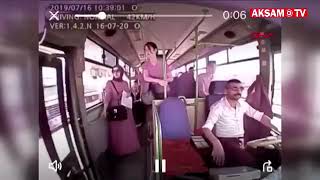 Ötöbüsten Düşen Kiz Hayatini Kaybetti... Iste O Görüntüler