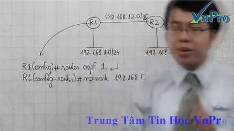 VnPro   Bài Giảng   OSPF Part 6 avi