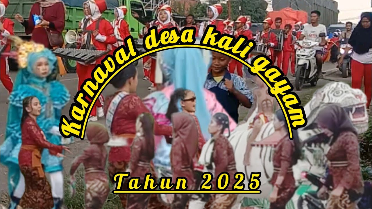 Paling baru paling seru paling heboh !! Karnaval desa kaligayam Margasari