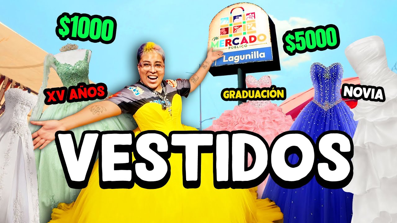 MERCADO DE VESTIDOS LAGUNILLA - BODAS, XV AÑOS, GRADUACIONES