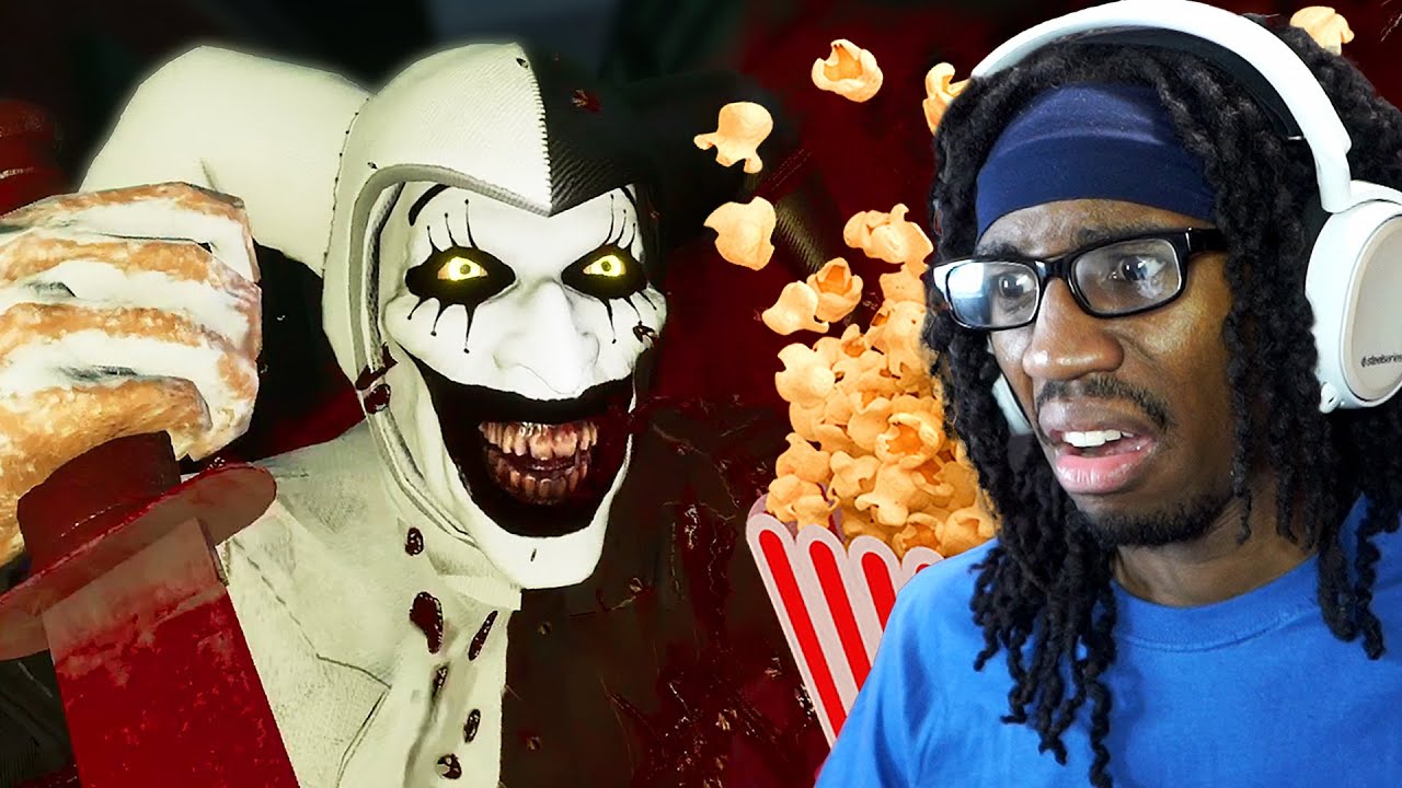 I'M WORKING AT A MOVIE THEATER UNTIL A CREEPY CLOWN SHOWS UP  | Massacre at The Mirage