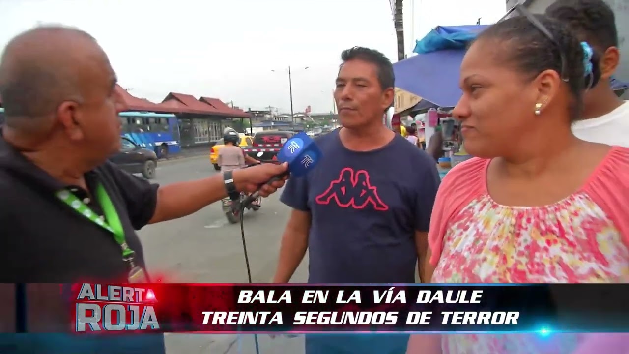 La bala se pasea en la vía a Daule, en Guayaquil