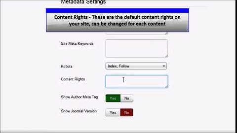 Joomla 3 0   Global Configuration