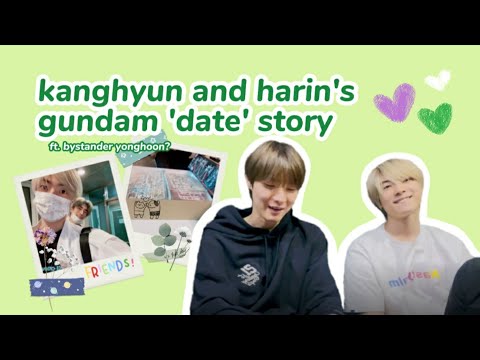 [ENG] ONEWE Kanghyun and Harin's Gundam 'date' story (ft. Yonghoon)