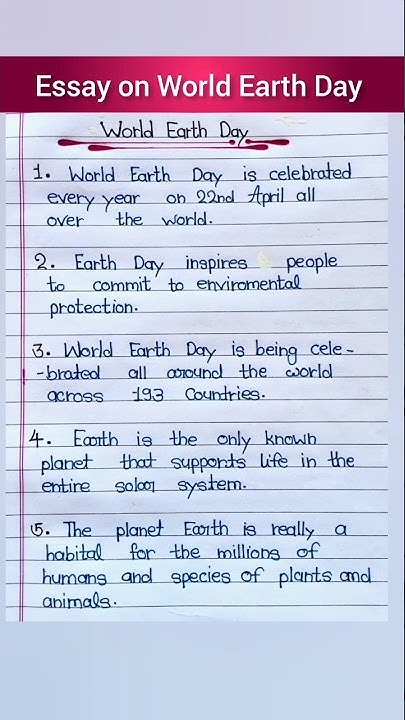Essay On Earth Day In English World Earth Day Essay In English essay-on-earth-day-in-english-world-earth-day-essay-in-english