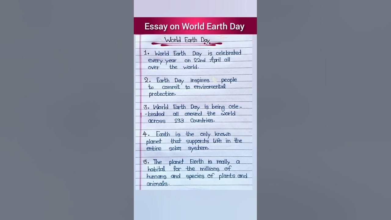 Essay On Earth Day In English World Earth Day Essay In English essay-on-earth-day-in-english-world-earth-day-essay-in-english