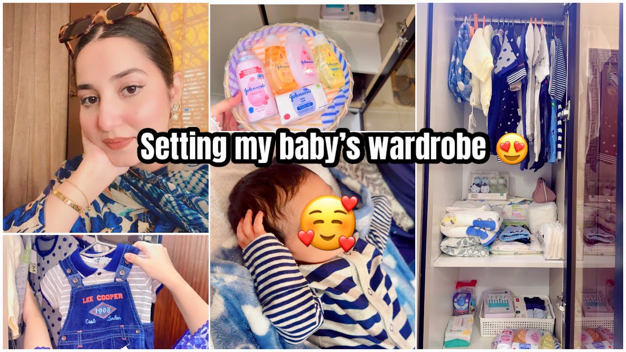 Setting My Baby’s Wardrobe 💙😍🤍 Preparation for New Born - Baby Shopping 🛍️ 