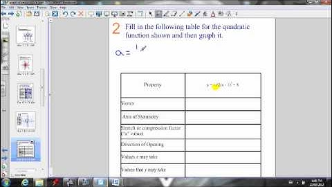 4.4 Day 1 - Graphing Parabolas in Vertex Form (Part 2)