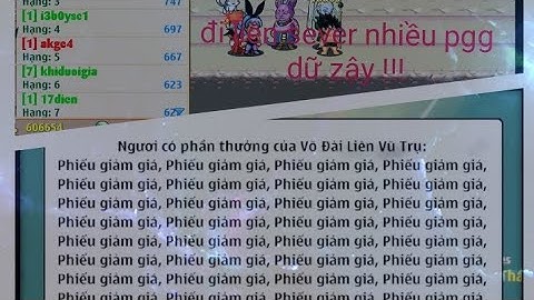 Ngọc rồng online | show tiếp top liên sever cho ae see !!!