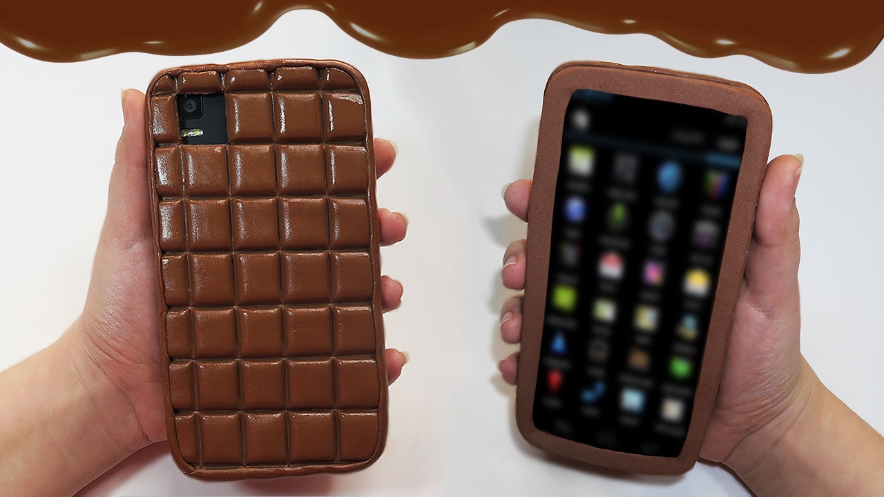 🍫 Tutorial: Funda DIY para el Móvil/Tablet/ipod de Chocolate 🍫